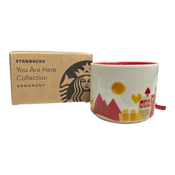 2015 Starbucks Las Vegas You Are Here Collection Mug Ornament - Picture 2 of 3